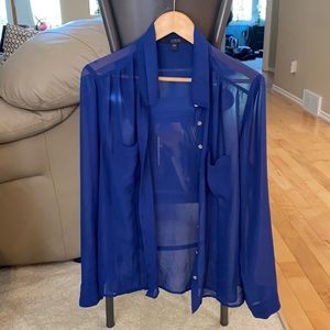 Guess See Through Blouse